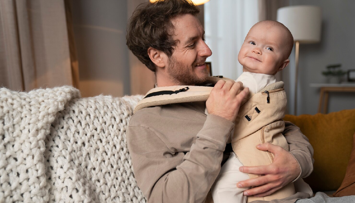 Отцы чувствуют детей не хуже матерей!